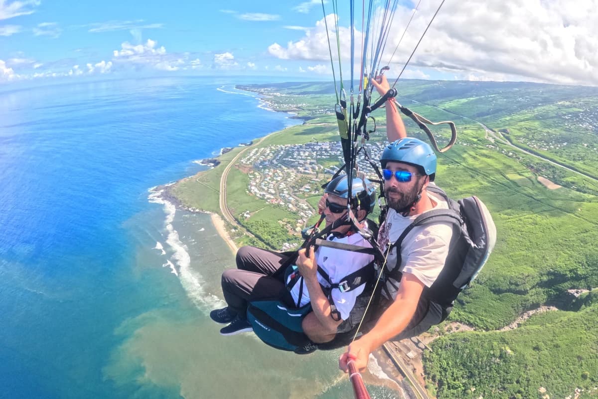 facile de réserver le parapente reunion sans stress